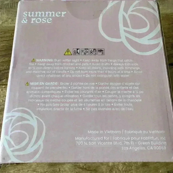 NEW Summer & Rose Pumpkin Bliss Soy Candle ~ 9.05oz ~ 🎃 - Picture 4 of 8